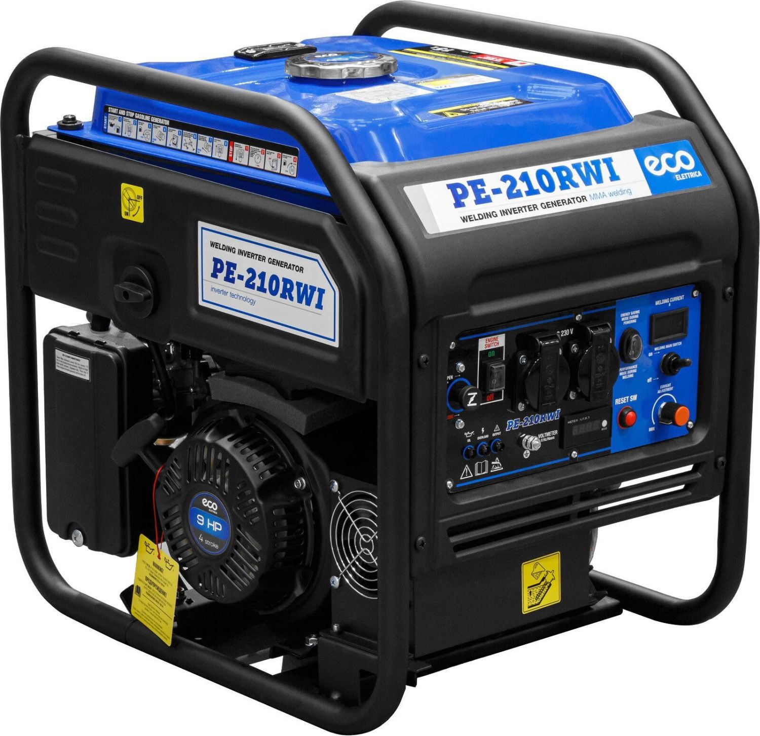 ГЕНЕРАТОР СВАРОЧНЫЙ БЕНЗИНОВЫЙ ECO PE-210RWI вид модели генератор сварочный бензиновый eco pe-210rwi