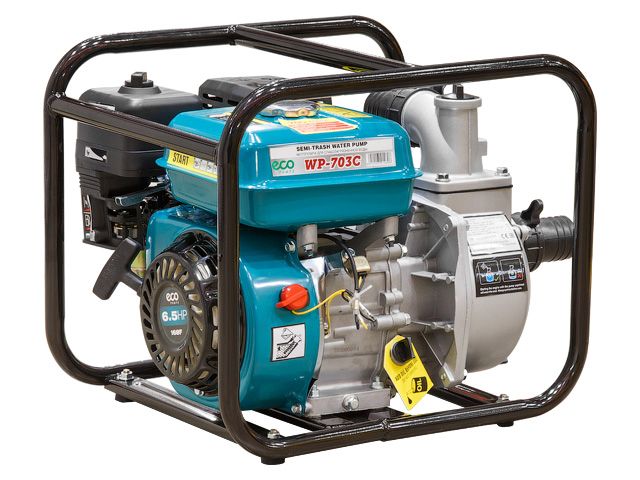 вид модели мотопомпа бензиновая eco wp-703c