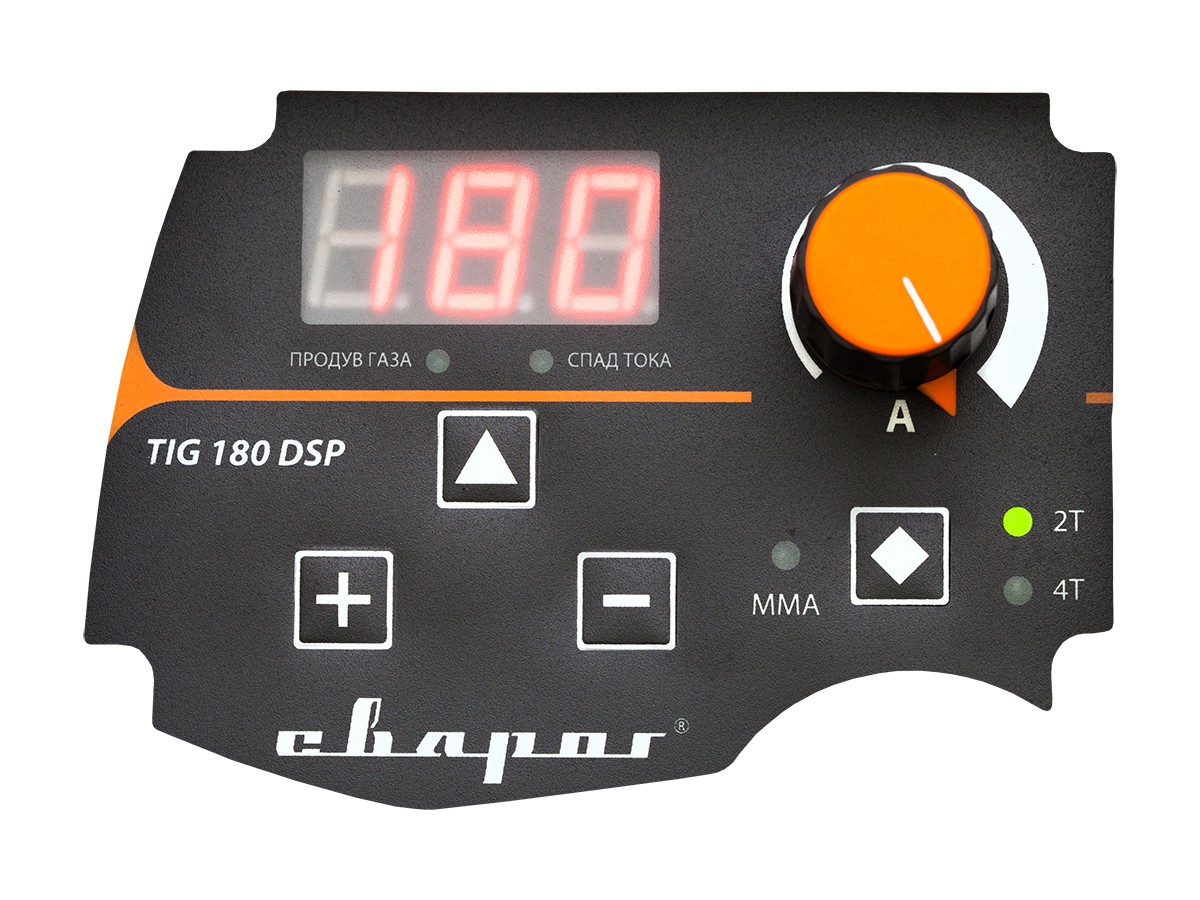 вид модели аппарат аргонодуговой сварки сварог tig 180 dsp "pro" (w206)