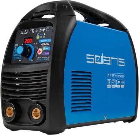 общий вид модели сварочный аппарат инверторный solaris mma-257