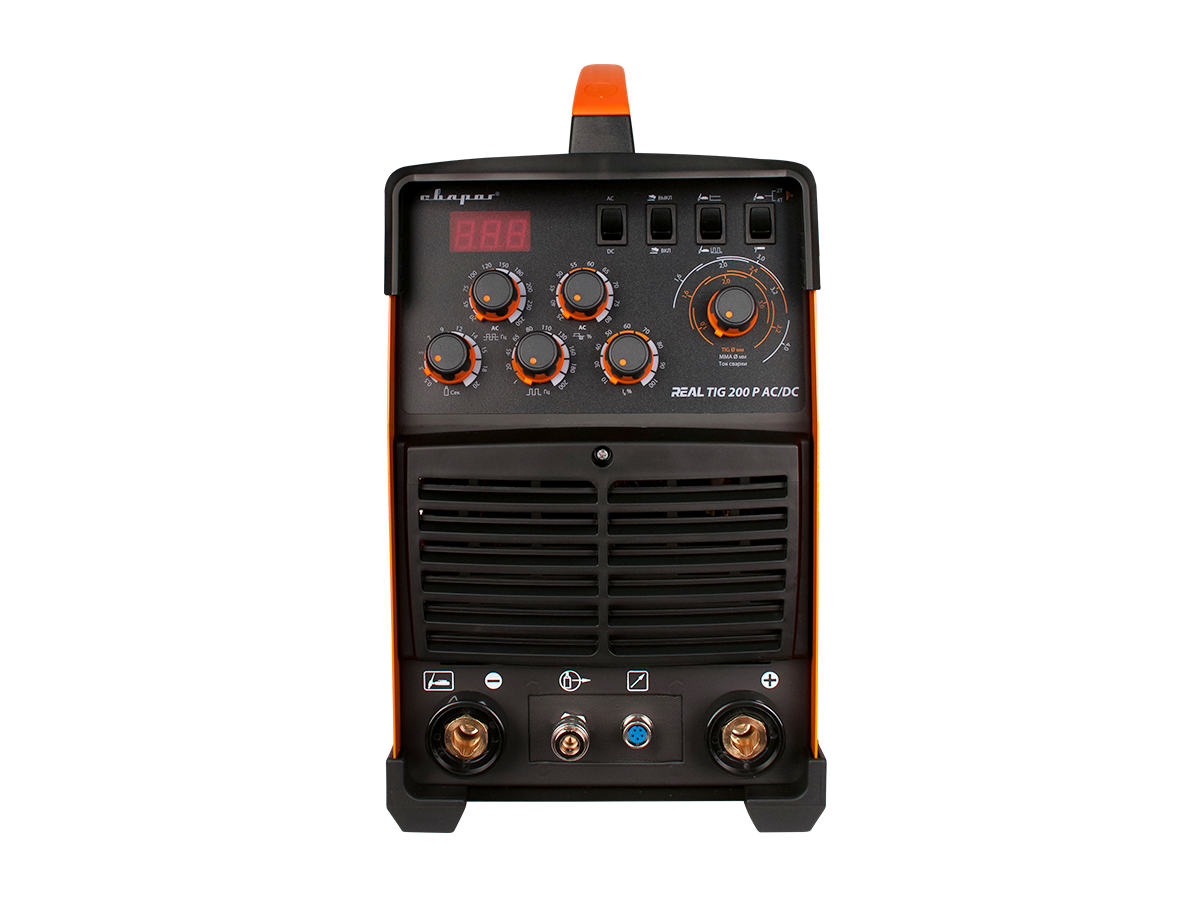 Аппарат аргонодуговой сварки СВАРОГ TIG 200 P AC/DC "REAL" (E20101) вид модели аппарат аргонодуговой сварки сварог tig 200 p ac/dc "real" (e20101)