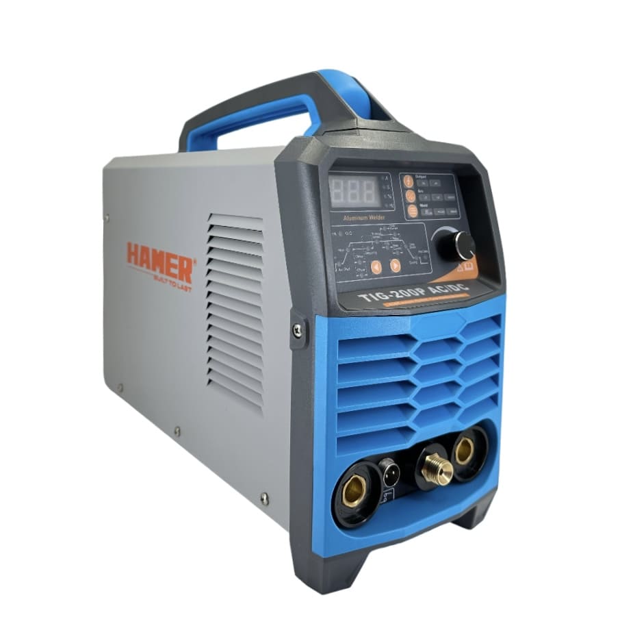 общий вид модели сварочный аппарат hamer tig-200p ac/dc