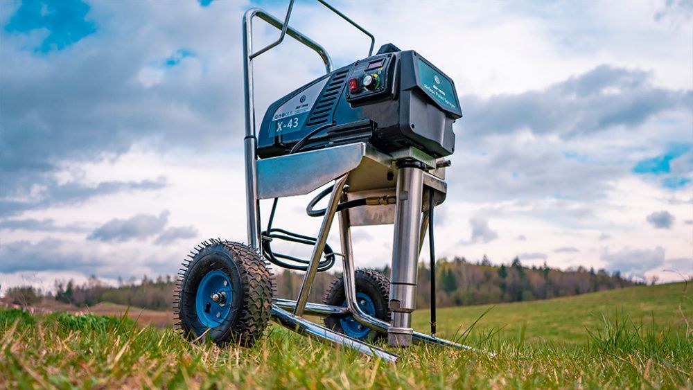 вид модели окрасочный аппарат dino-power x43 (0566u) уценка