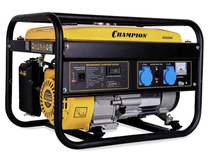Модель генератор бензиновый champion gg2300 общий вид модели генератор бензиновый champion gg2300