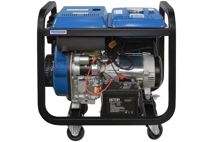 вид модели дизель генератор tss sdg 7000eh3a