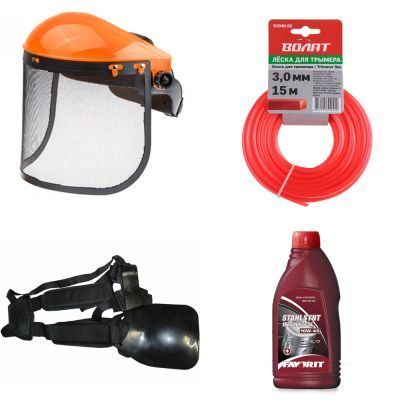 вид модели набор для бензотриммера