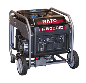 вид модели генератор бензиновый rato r8000id