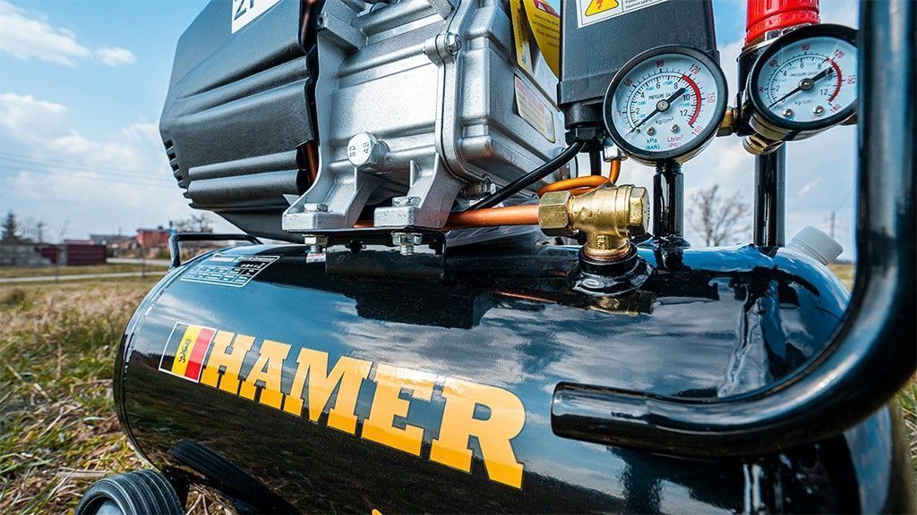 вид модели компрессор hamer air-1 (0155u) уценка
