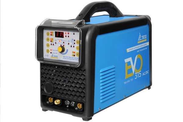 общий вид модели аппарат аргонодуговой сварки tss evo tig-315 ac/dc