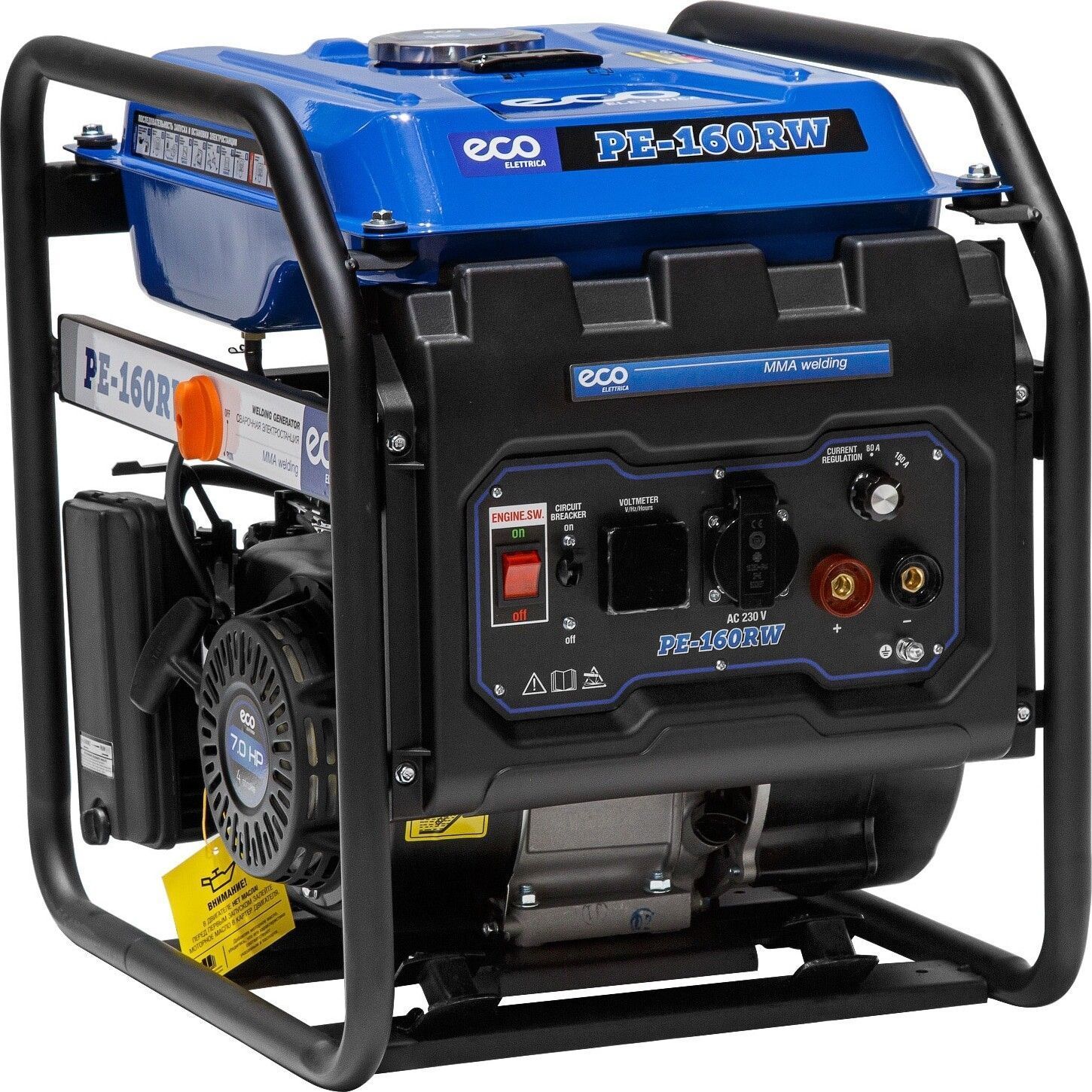 Генератор сварочный (бензогенератор) ECO PE-160RW вид модели генератор сварочный (бензогенератор) eco pe-160rw