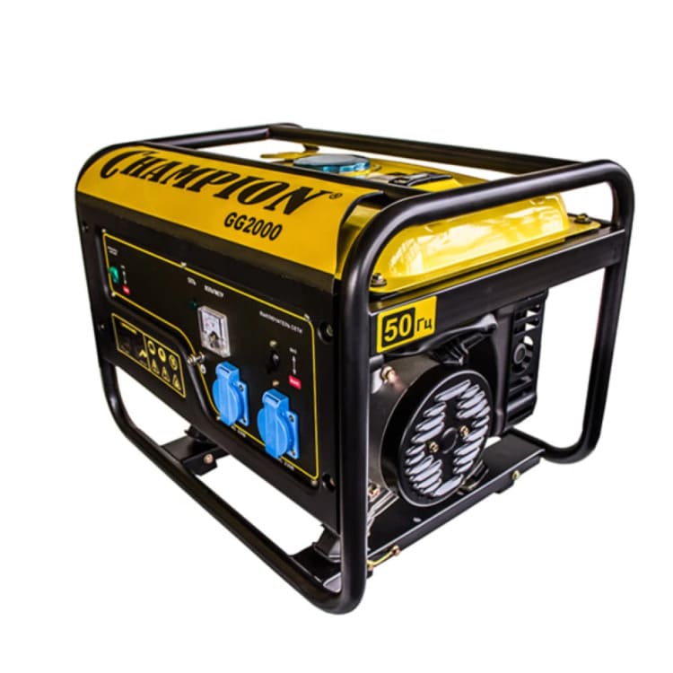 Модель генератор бензиновый champion gg2000 общий вид модели генератор бензиновый champion gg2000