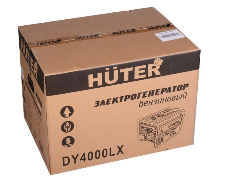 Генератор бензиновый Huter DY4000LX вид модели генератор бензиновый huter dy4000lx