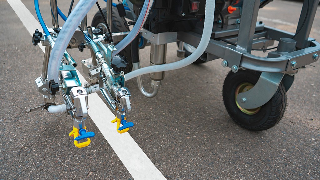 Разметочная машина Dino-Power DP-6335L вид модели разметочная машина dino-power dp-6335l