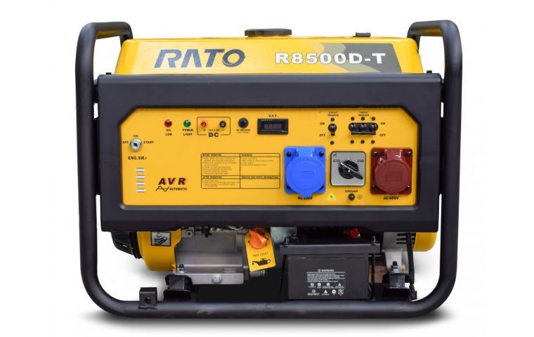 вид модели генератор бензиновый rato r8500d-t
