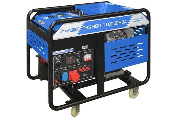 вид модели генератор дизельный tss sdg 11000eh3a