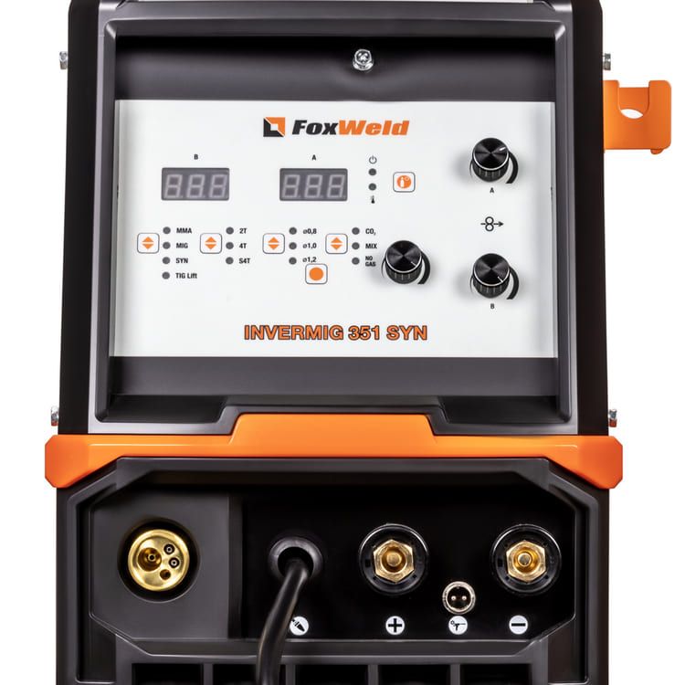 Сварочный полуавтомат Foxweld INVERMIG 351 SYN вид модели сварочный полуавтомат foxweld invermig 351 syn