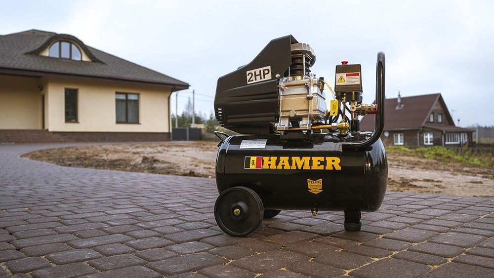 вид модели компрессор hamer air-1 (0155u) уценка