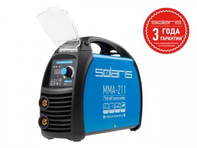 общий вид модели сварочный аппарат инверторный solaris mma-211