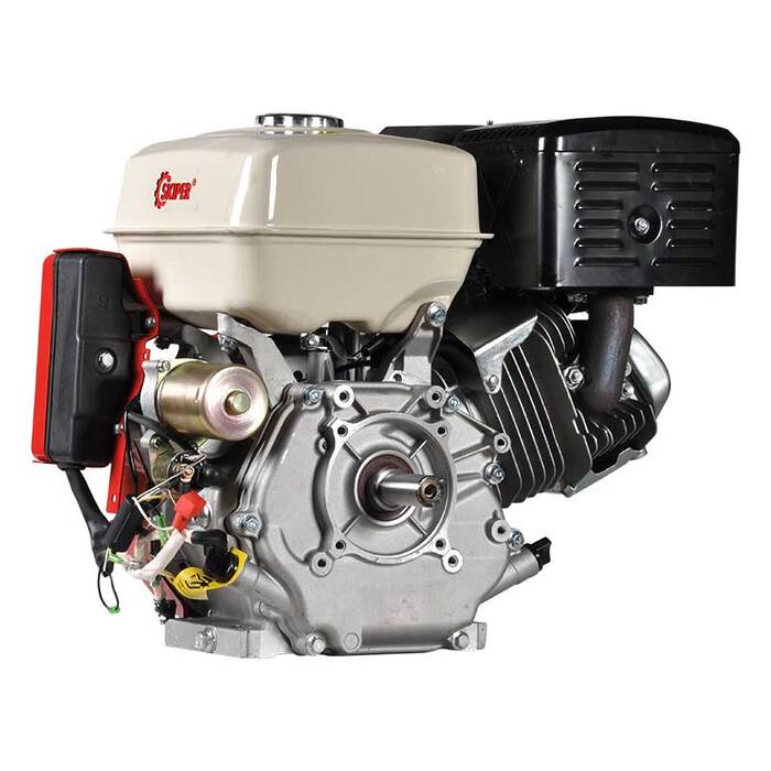 Двигатель бензиновый Skiper 188 FE (электростартер) (D=25 мм) вид модели двигатель бензиновый skiper 188 fe (электростартер) (d=25 мм)