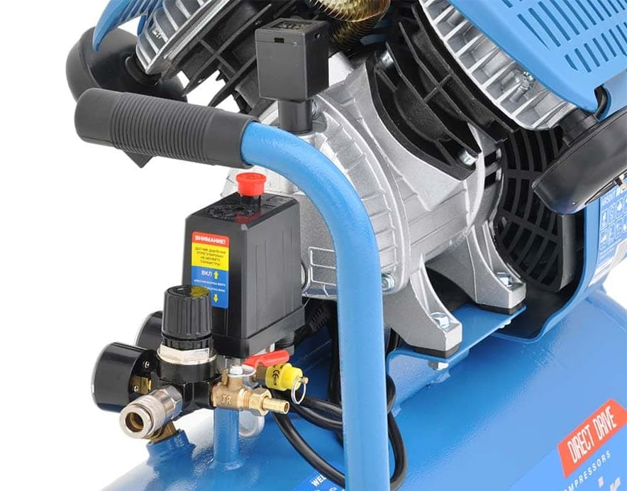 Компрессор воздушный WELT AR50VT вид модели компрессор воздушный welt ar50vt