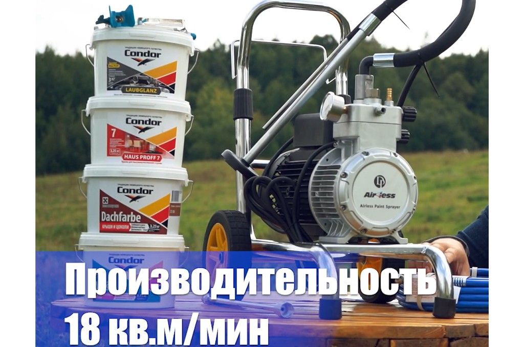 вид модели мембранный окрасочный агрегат dino-power dp-629