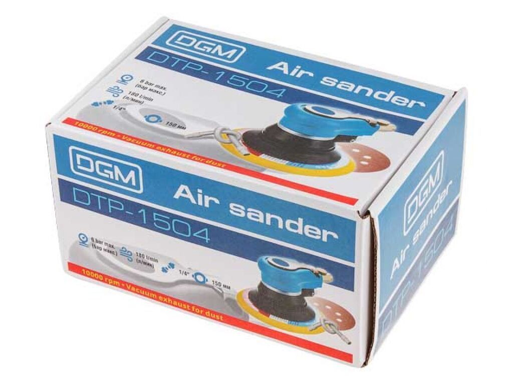 Пневмошлифмашина эксцентриковая DGM DTP-1504 вид модели пневмошлифмашина эксцентриковая dgm dtp-1504