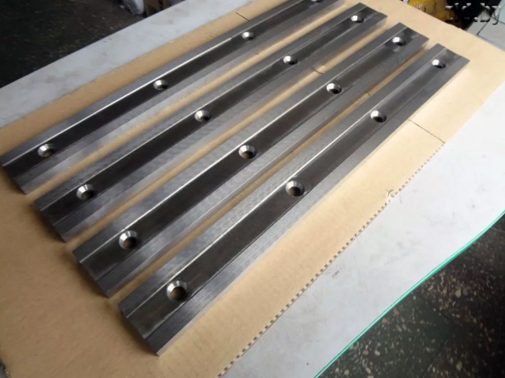 вид модели ножи для гильотинных ножниц