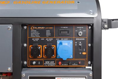 Бензогенератор ELAND LA 11000 вид модели бензогенератор eland la 11000