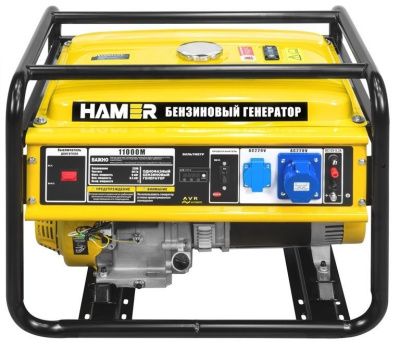 Бензиновый генератор HAMER 11000М 