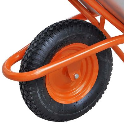 вид модели тачка строительная brado 130 expert pro