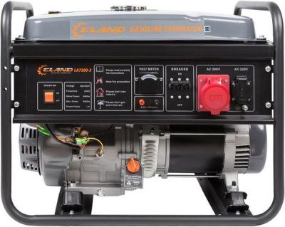 вид модели генератор бензиновый eland la7500-3