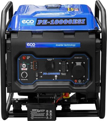 Генератор инверторный бензиновый ECO PE-10000ESI вид модели генератор инверторный бензиновый eco pe-10000esi