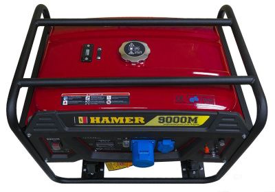 Бензогенератор HAMER 9000M-PRO вид модели бензогенератор hamer 9000m-pro