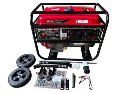 Генератор бензиновый GTL FG6500 вид модели генератор бензиновый gtl fg6500