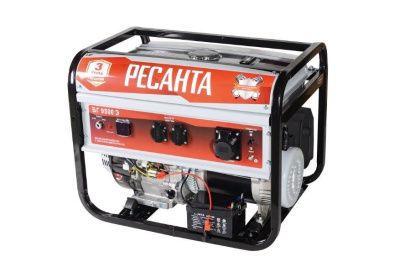Генератор бензиновый Ресанта БГ 9500 Э вид модели генератор бензиновый ресанта бг 9500 э