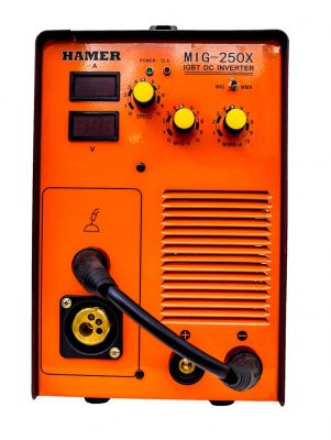 вид модели сварочный полуавтомат hamer mig-250x