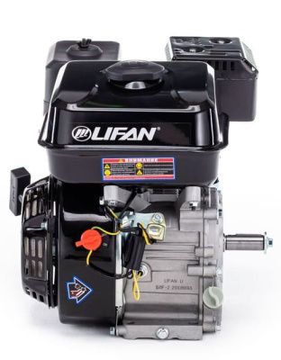 вид модели двигатель бензиновый lifan 168f-2m (вал 20 мм), 6.5 л.с