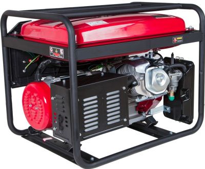 Бензогенератор HAMER 6000M-PRO вид модели бензогенератор hamer 6000m-pro