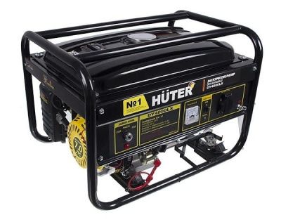 вид модели генератор бензиновый huter dy4000lx