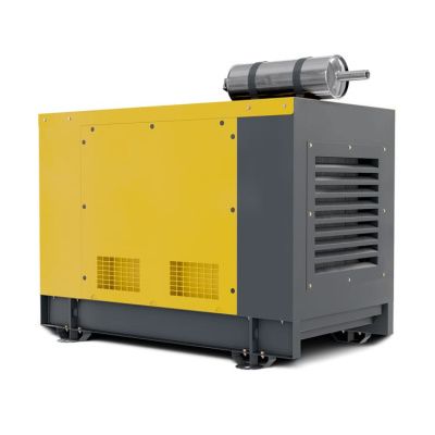 вид модели генератор дизельный vektor ad-50y-t400 в кожухе