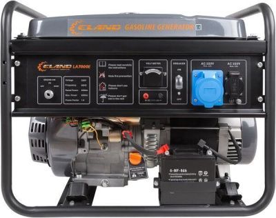 Генератор бензиновый Eland LA7000E вид модели генератор бензиновый eland la7000e