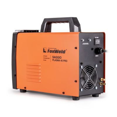 вид модели аппарат плазменной резки foxweld saggio plasma 45 pro