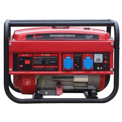 вид модели генератор бензиновый edon pt-3000