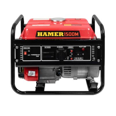 Генератор бензиновый HAMER 1500M вид модели генератор бензиновый hamer 1500m
