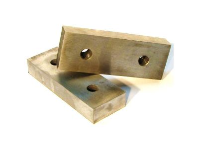 вид модели ножи для рубочного станка смж-172 110х40х18 под потай без резьбы  (сталь 6хв2с)