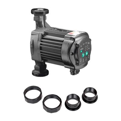 вид модели насос циркуляционный энергоэффективный valfex alpha 25-60 130мм (с гайками и теплоизоляцией)