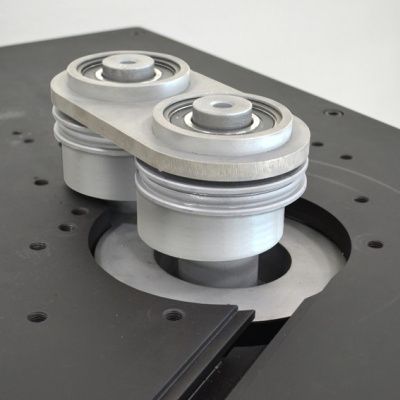 вид модели комплект роликов для подготовки 25х25 u-образный ажур макс