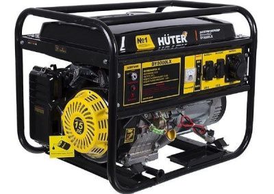 Генератор бензиновый Huter DY8000LX вид модели генератор бензиновый huter dy8000lx