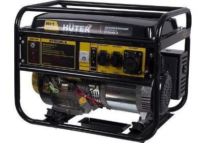 Генератор бензиновый Huter DY8000LX вид модели генератор бензиновый huter dy8000lx