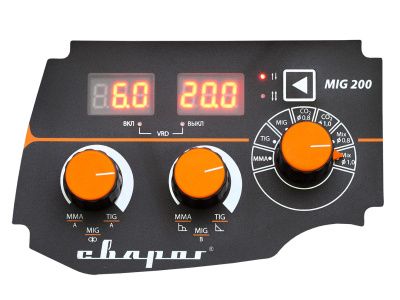 вид модели сварочный полуавтомат сварог mig 200 "pro" synergy (n229)